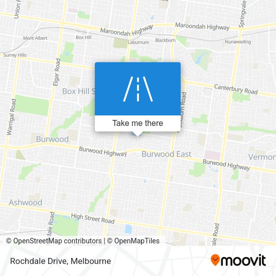 Rochdale Drive map