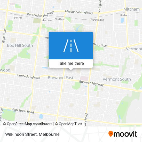 Wilkinson Street map