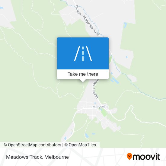 Meadows Track map