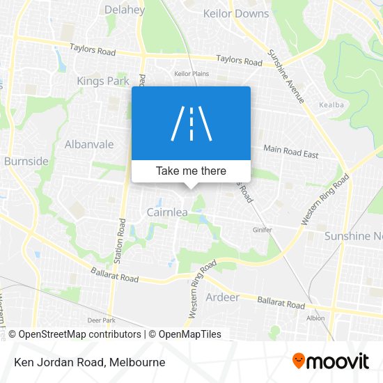 Ken Jordan Road map