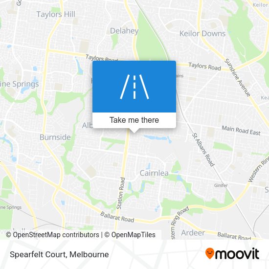 Spearfelt Court map