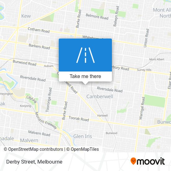 Derby Street map