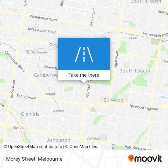 Morey Street map