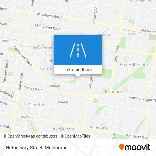 Netherway Street map