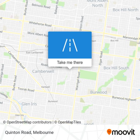 Quinton Road map
