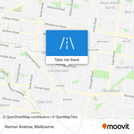 Remon Avenue map