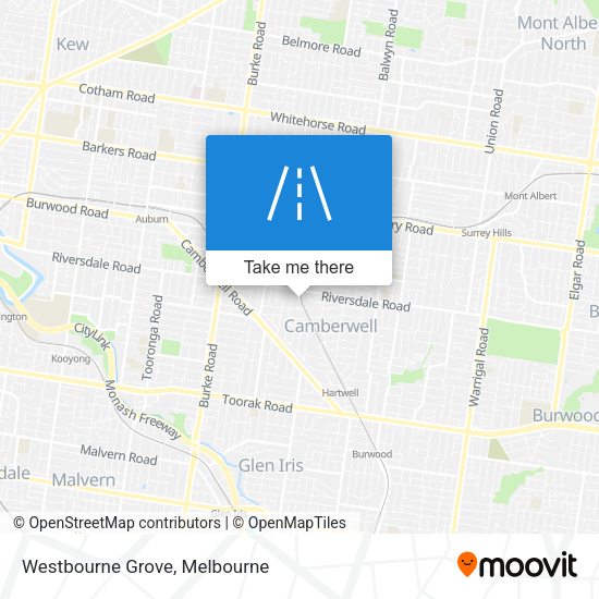 Westbourne Grove map