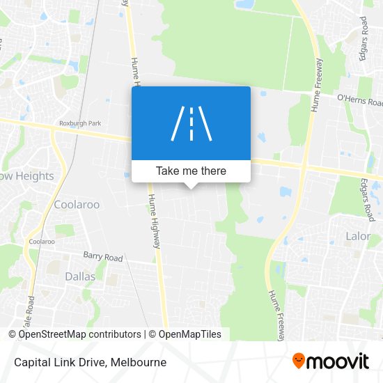 Capital Link Drive map