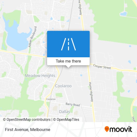 First Avenue map