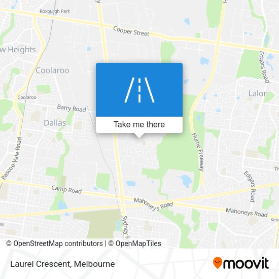 Laurel Crescent map
