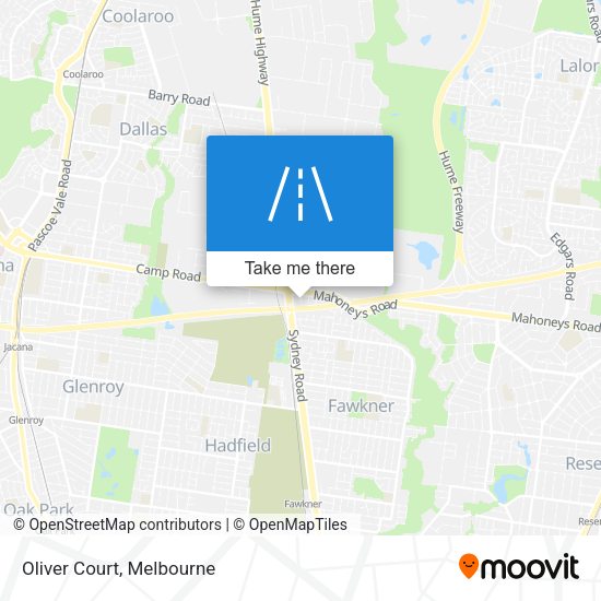 Oliver Court map