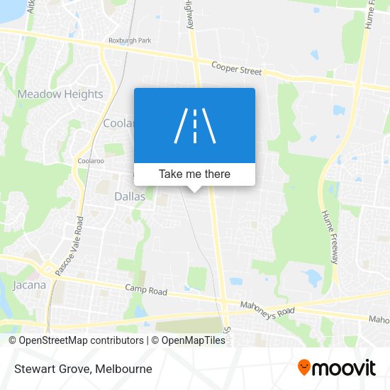 Stewart Grove map