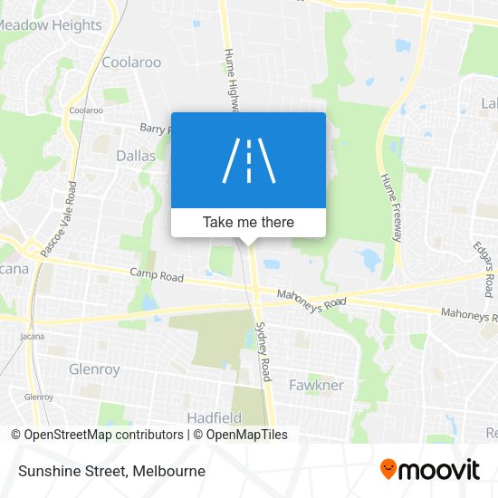Sunshine Street map
