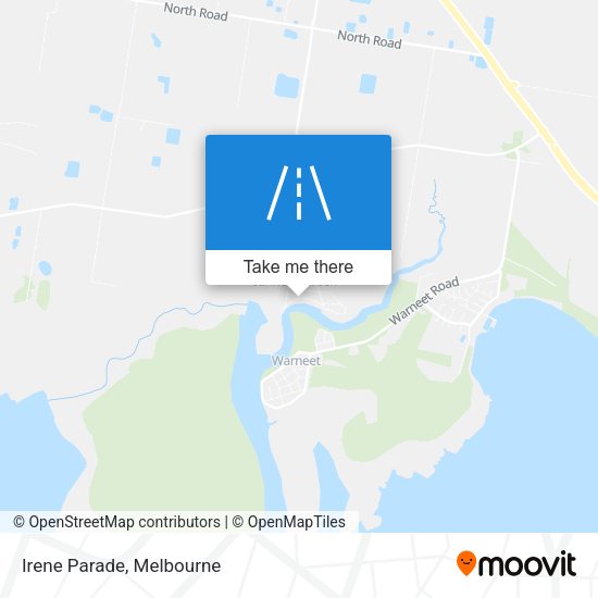 Irene Parade map