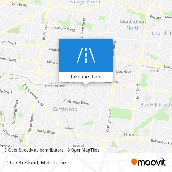Church Street map