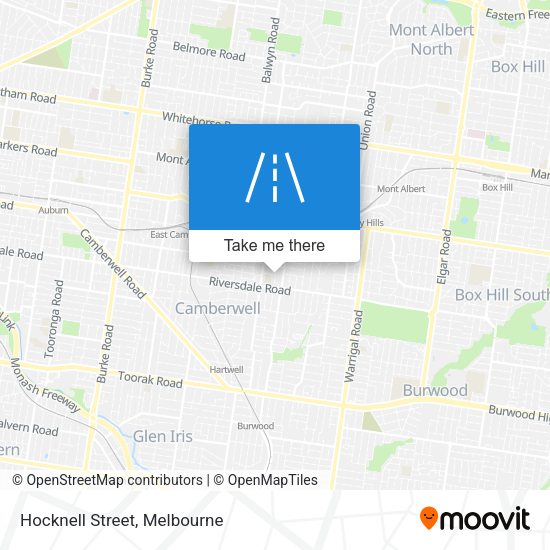Hocknell Street map