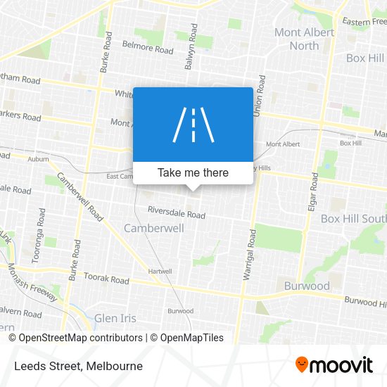Leeds Street map
