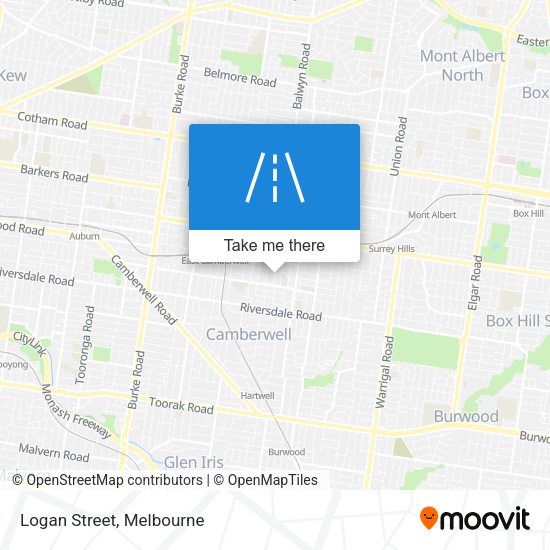 Logan Street map