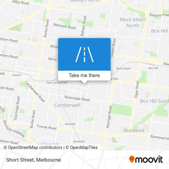 Short Street map