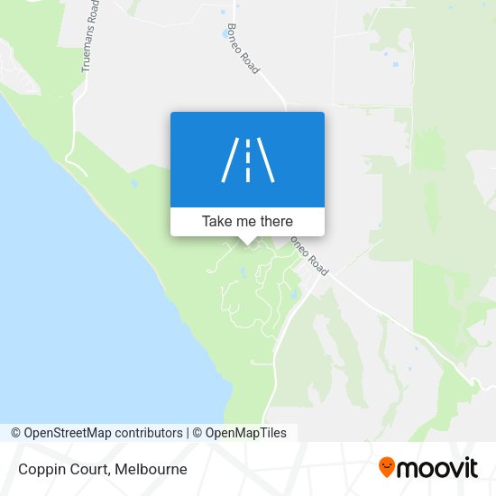 Coppin Court map