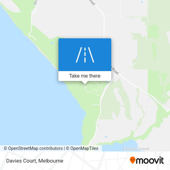 Davies Court map