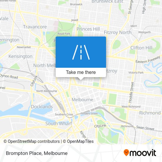 Brompton Place map