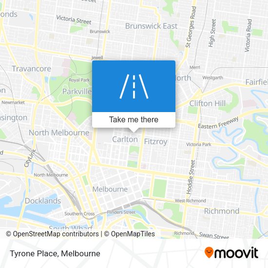 Tyrone Place map