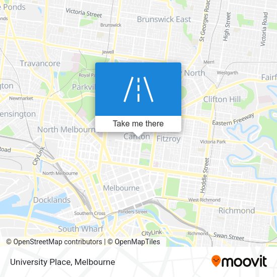 University Place map