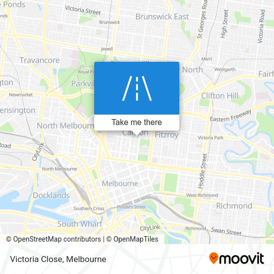 Victoria Close map