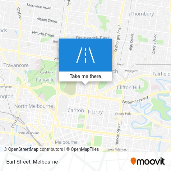 Earl Street map