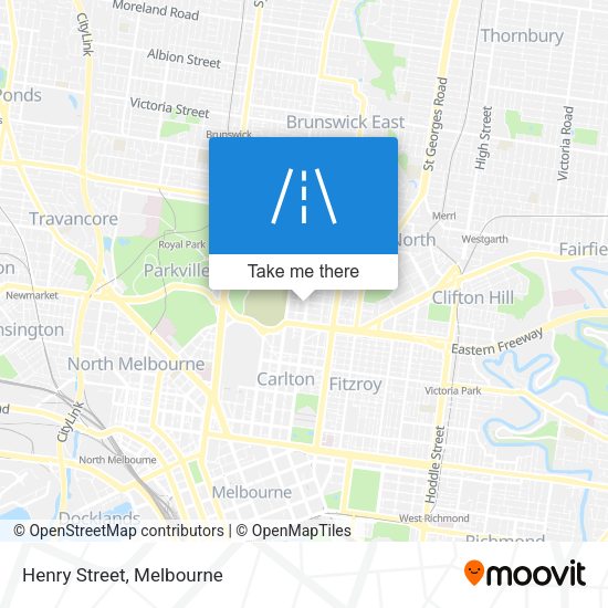 Henry Street map