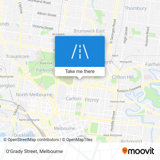 O'Grady Street map