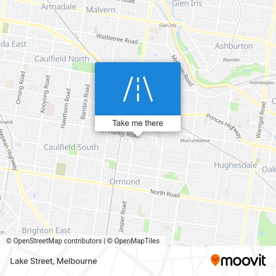 Lake Street map