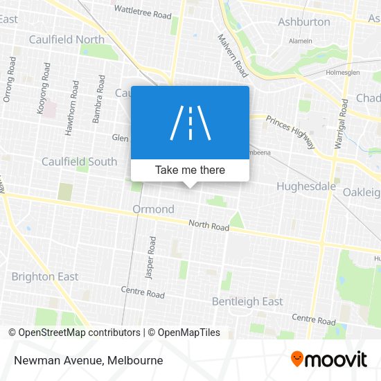 Newman Avenue map