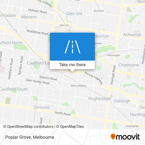 Poplar Grove map