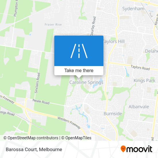 Barossa Court map