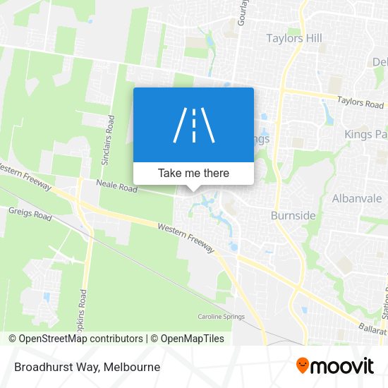 Broadhurst Way map