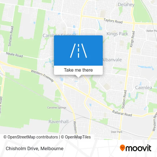 Chisholm Drive map