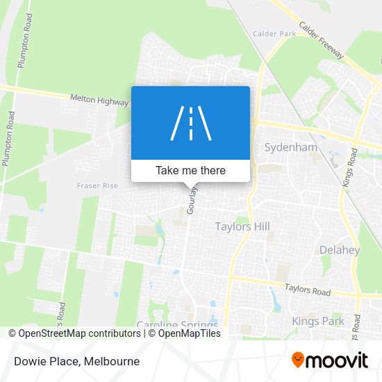 Dowie Place map