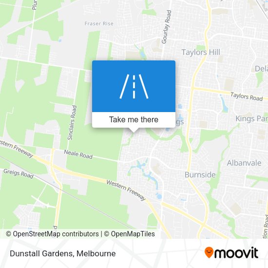 Dunstall Gardens map