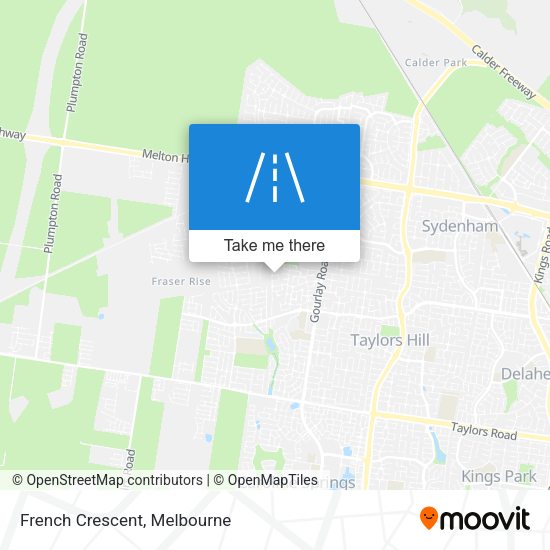 French Crescent map