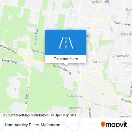 Hammersley Place map