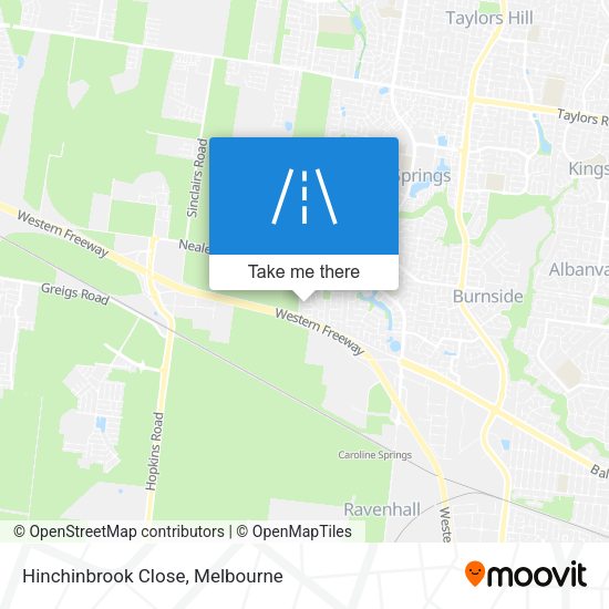 Hinchinbrook Close map
