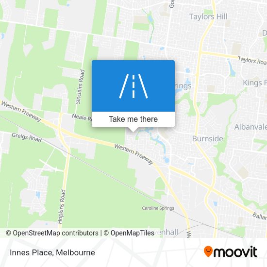 Innes Place map