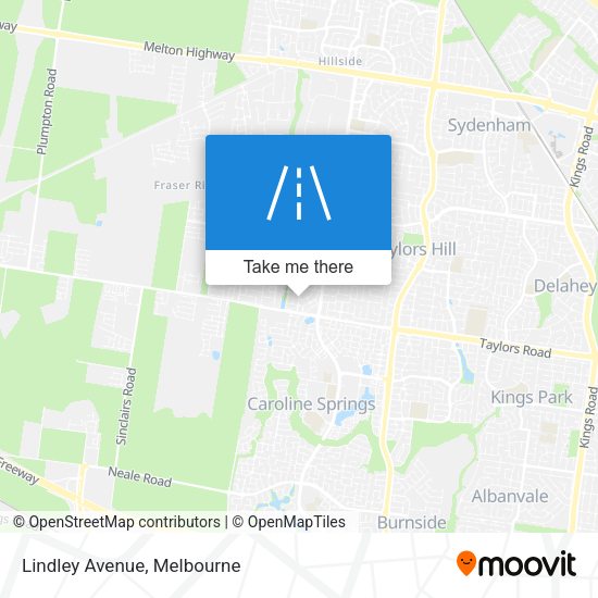 Lindley Avenue map