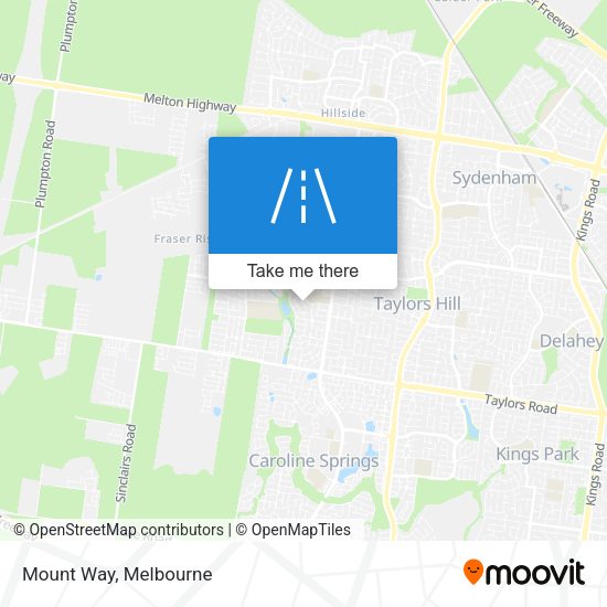 Mount Way map
