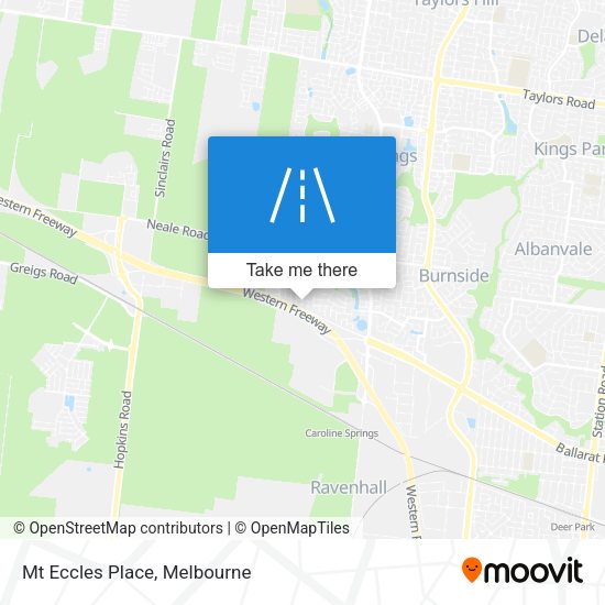 Mt Eccles Place map