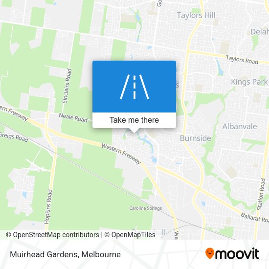 Muirhead Gardens map