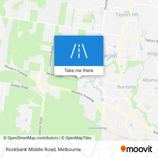 Rockbank Middle Road map