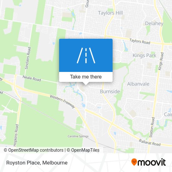 Royston Place map